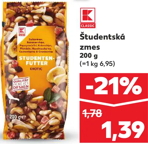 K-Classic Študentská zmes