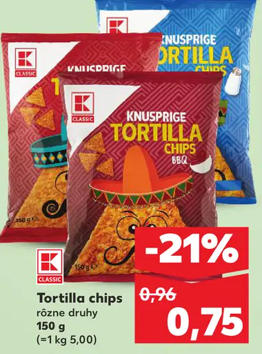 K-Classic tortila chips
