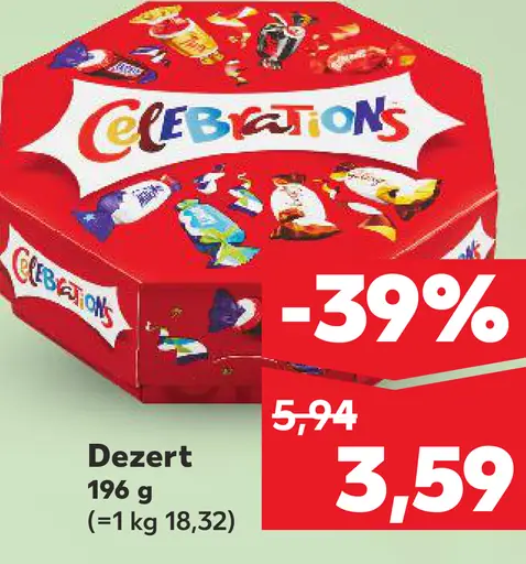 Celebrations Dezertná zmes