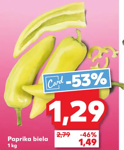 Paprika biela