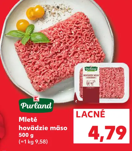 Purland Mleté hovädzie mäso