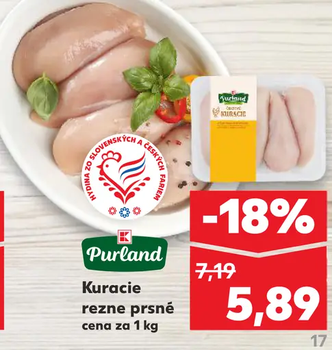 Purland Kuracie rezne prsnè