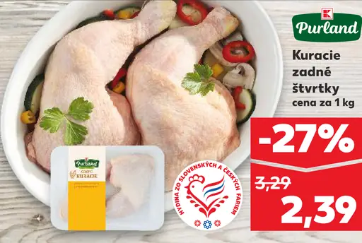 Kuracie zadné štvrtky