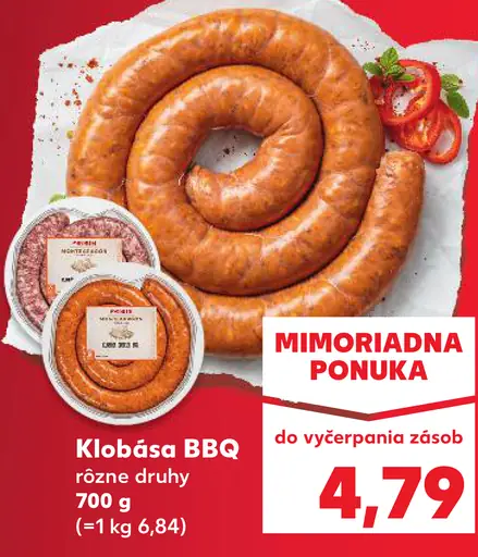 Klobása BBQ