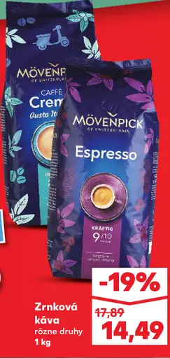 Mövenpick Zrnkova kava