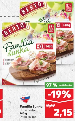 Berto Familia šunka