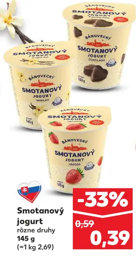 Smotanový jogurt
