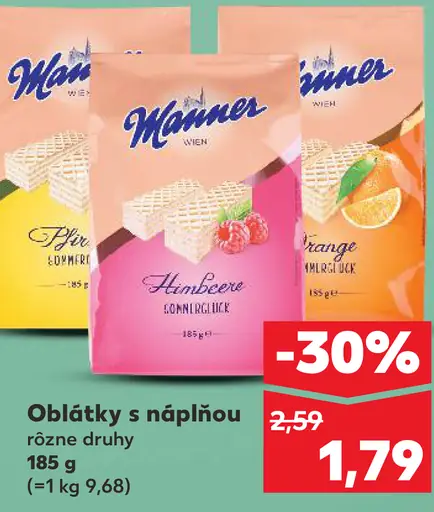 Manner Oblátky s náplňou