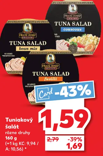 Penny Ready tuniakový šalát