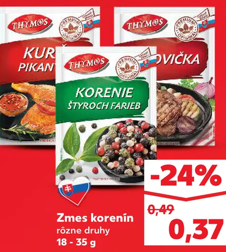 Thymos zmes korenia