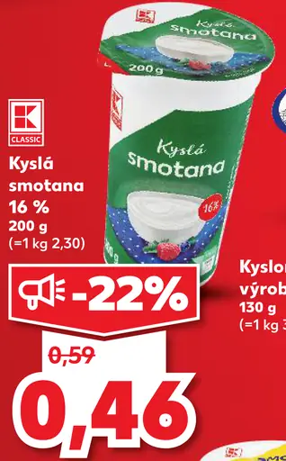 K-Classic Kyslá smotana