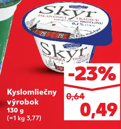 Skyr Kyslomliečny výrobok