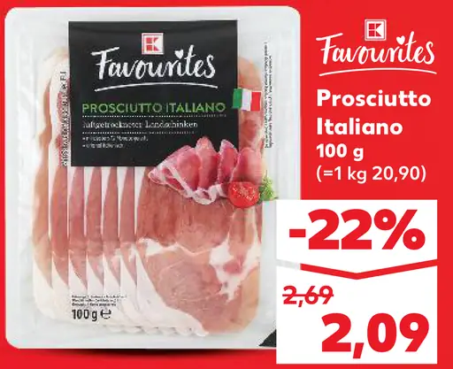Favorites Prosciutto Italiano
