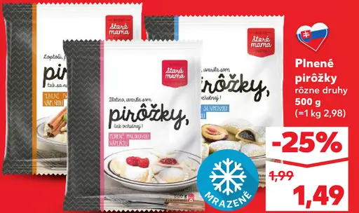 Mäsiar z Krajiny plnené pirožky