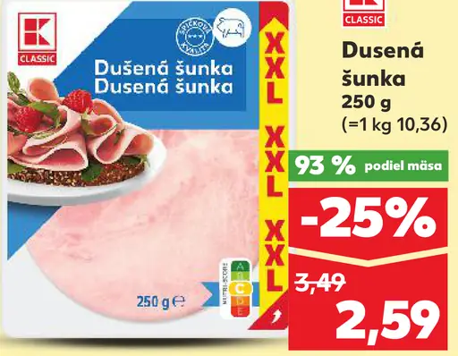 K-Classic Dusená šunka