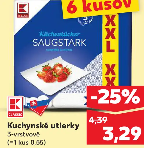 K-Classic Kuchynské utierky