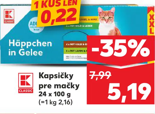 K-Classic Kapsičky pre mačky
