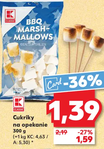 Classic Cukriky na opekanie