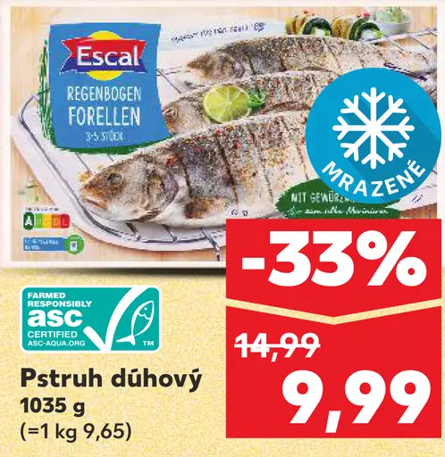 Escal Pstruh dúhový