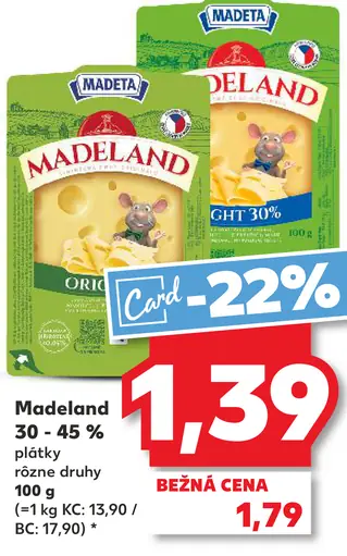 Madeland plátky