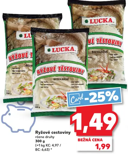 Lucka Ryžové cestoviny