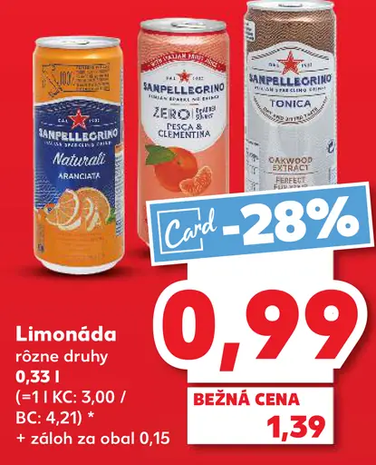 Sanpellegrino Limonáda