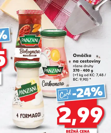 Panzani Omáčka na cestoviny