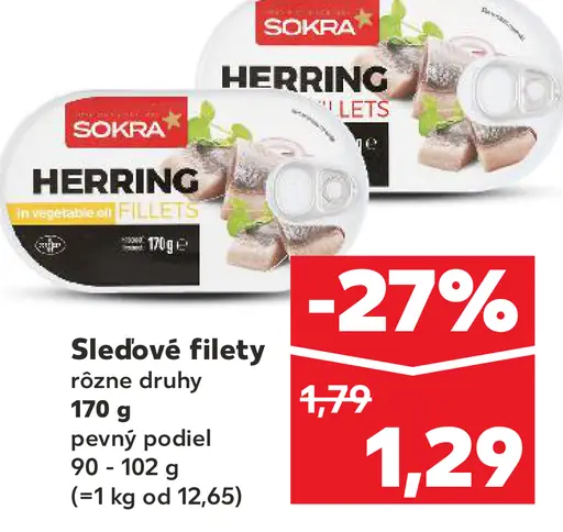 Sokra Herring filety