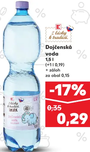 K-Classic Dojčenská voda