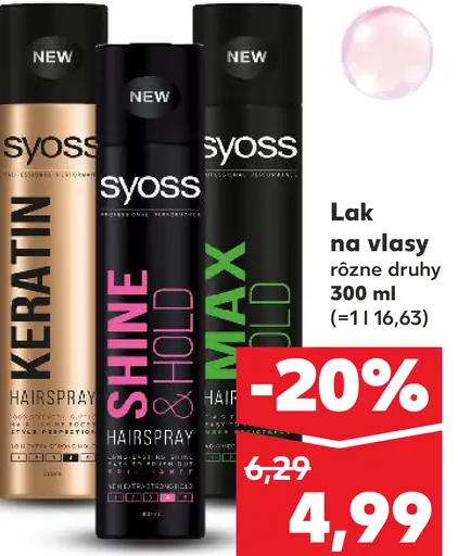 Syoss lak na vlasy