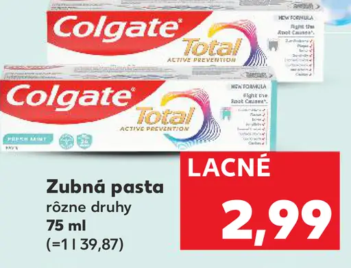 Colgate Zubná pasta
