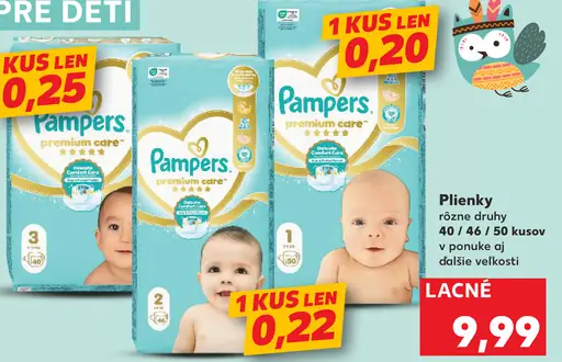 Pampers plienky