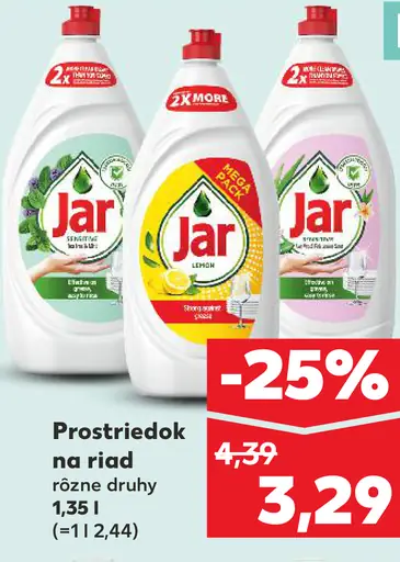 Jar prostriedok na riad