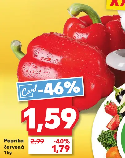 Paprika červená