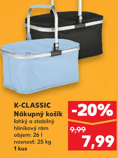 K-Classic Nákupný košík
