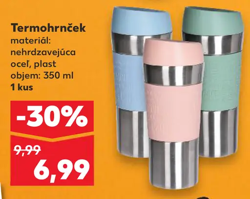 Termohrnček nerezový