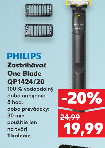 Philips Zastrihávač One Blade