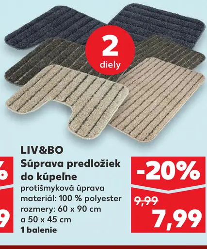 LIV&BO Súprava do kúpeľne