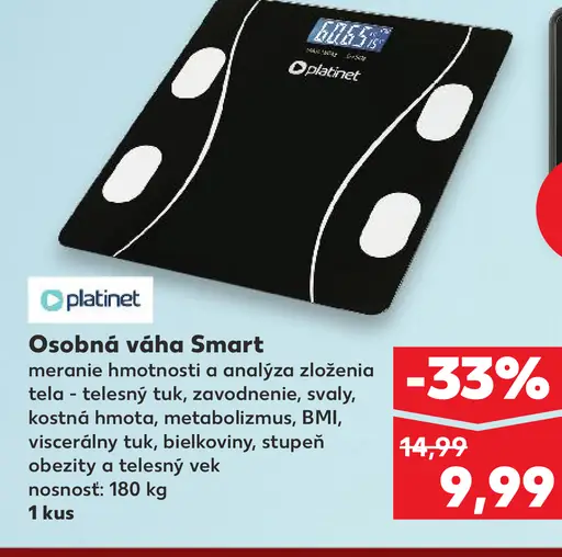 Platinet Osobná váha Smart