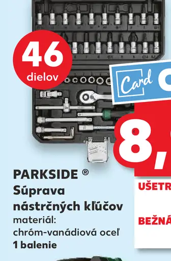 Parkside Súprava nástrčných kľúčov