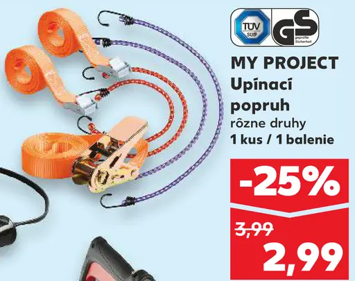 MY PROJECT Upínací popruh