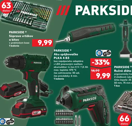 Parkside Aku spájkovačka PLKA 4 B3