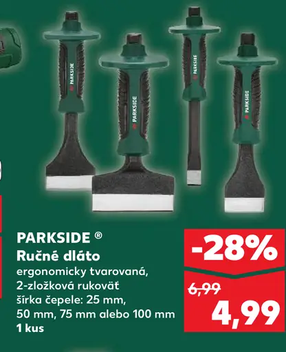 Parkside Ručné dláto