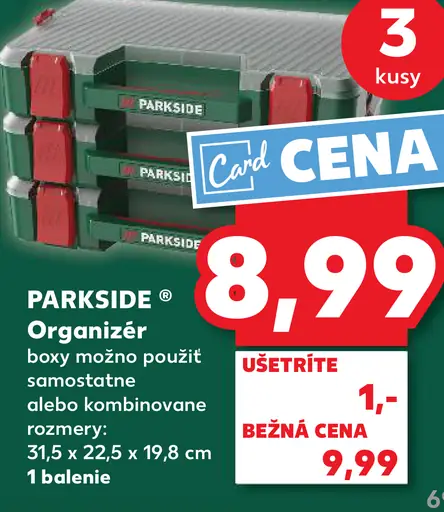 PARKSIDE Organizér na náradie