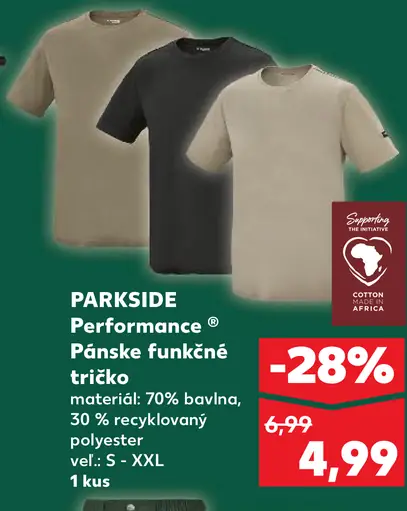Parkside Performance Funkčné polo tričko