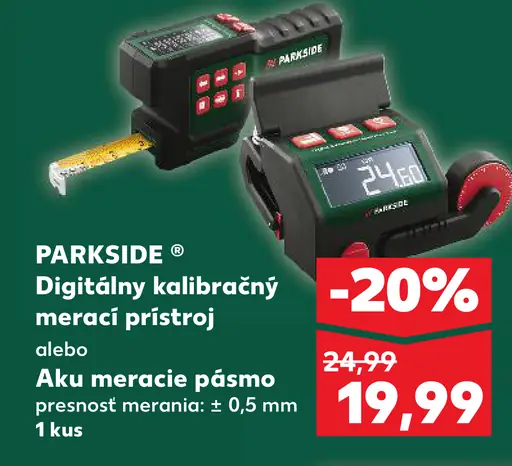 PARKSIDE Digitálny kalibračný merací prístroj