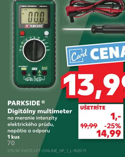 Parkside Digitálny multimeter