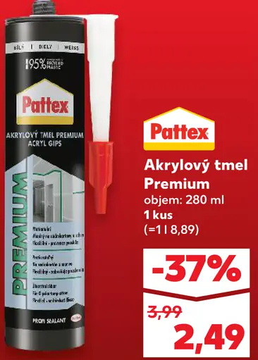 Pattex Akrylový tmel Premium