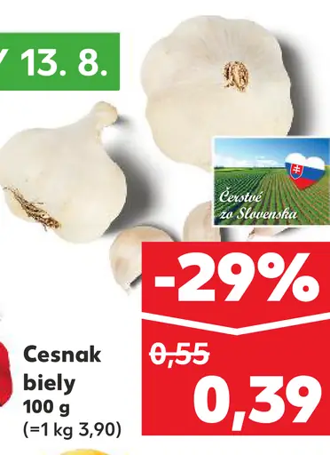 Cesnak biely