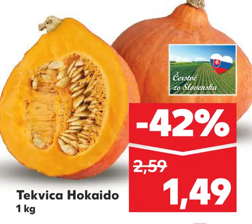 Tekvica Hokaido